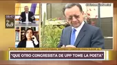 Silva Santisteban: Solicitamos que otro congresista de UPP tome la posta de Alarcón" - Noticias de upp