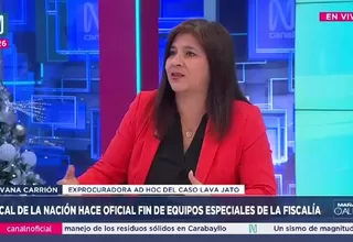 Silvana Carrión: Desactivación de equipos fue un despropósito