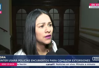 Silvana Robles: Policías de civil están ligados a represión violenta
