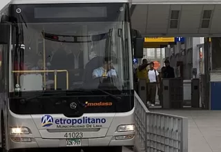 Simulacro de sismo: buses del Metropolitano se detendrán 10 minutos