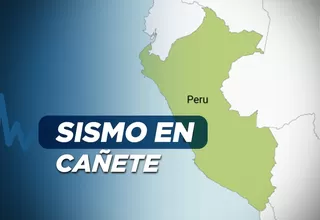 Sismo en Cañete: movimiento de magnitud 3.6 ocurrió esta tarde
