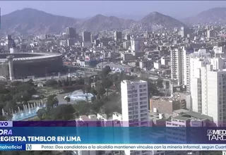 Un sismo de magnitud 3.7 se registró esta tarde en el Callao