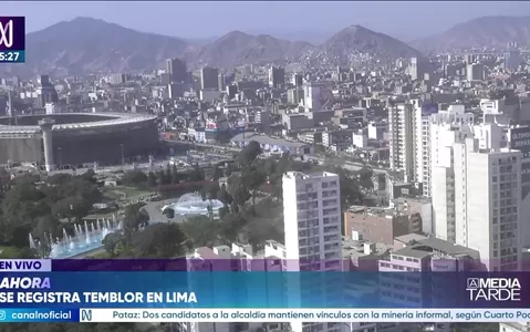 Un sismo de magnitud 3.7 se registró esta tarde en el Callao