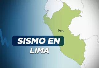ismo de magnitud 4.3 sacudió Lima el viernes por la noche