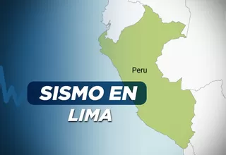 Sismo de magnitud 4.8 en Lima esta noche, según reporte del IGP