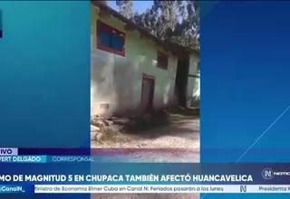 Huancavelica: reportan 53 casas inhabitables tras fuerte sismo en Chupaca