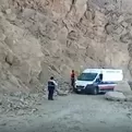 Sismo ocasionó derrumbes en carretera a Omate 