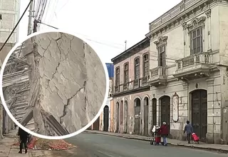 Sismo: temor en el Rímac por colapso de casonas antiguas