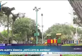 Sistema de alerta sísmica: Ciudadanos desconocen cómo opera el SASPE