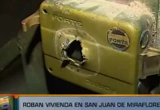 SJM: roban vivienda y se llevan hasta juguetes de los niños