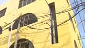 SMP: construyen nido con dos postes de luz en su interior - Noticias de smp