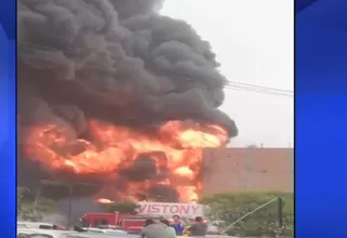 SMP: 1 muerto y 3 heridos tras incendio en taller de conversión de vehículos a gas 