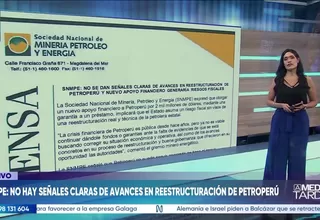 SNMPE advierte riesgos fiscales por nuevo rescate a Petroperú