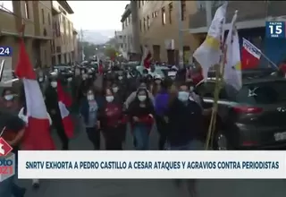 SNRTV tras agresión a equipo de Canal N: "Es una clara amenaza a la libertad de expresión"