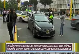 SOAT electrónico: aplicativo lo puede descargar cualquier ciudadano