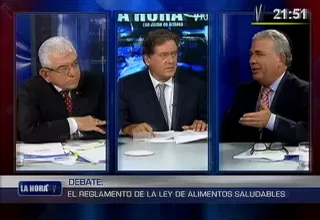 ¿Son excesivos los parámetros del reglamento de la ley de alimentación saludable? (I)