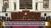 Sonaly Tuesta y Hugo Ñopo descartaron formar parte del nuevo gabinete ministerial - Noticias de hugo-dellien