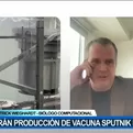 Sputnik V en el Perú: Producción de vacunas tardaría de 5 a 10 años, según Patrick Wieghardt