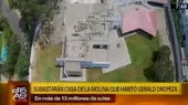 Subastarán mansión que ocupó Gerald Oropeza en más de 13 millones de soles - Noticias de mansion