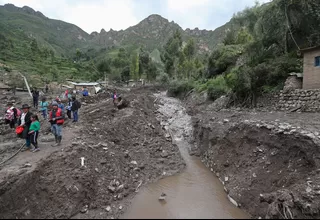 Se eleva a 7 la cifra de muertos por lluvias, inundaciones y aludes en el Perú