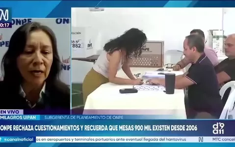 Subgerenta de Planeamiento de ONPE defiende legalidad de mesas 900.000 y asegura que partidos conocían ubicación