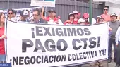 Sunarp: Trabajadores exigieron derogación de 2 decretos de urgencia y acataron huelga - Noticias de sunarp