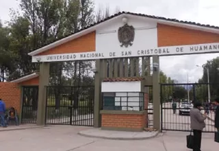 Sunedu: La Universidad San Cristóbal de Huamanga recibió el licenciamiento