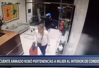 Surco: cámara de seguridad registró asalto a una mujer en condominio