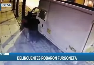 Surco: Delincuentes robaron furgoneta y ahora exigen dinero para devolver vehículo