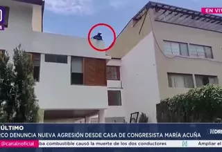 Surco: Denuncian nueva agresión desde la casa de la congresista María Acuña