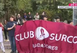 Surco: Deportistas protestan por cierre de academia Johnny Bello