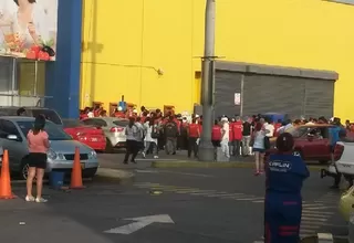 Surco: explosión en una subestación eléctrica deja heridos en supermercado