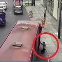 Surco: Hombre cayó de bus en movimiento 