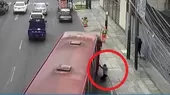 Surco: Hombre cayó de bus en movimiento  - Noticias de surco