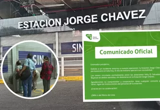 Surco: Hombre fue asesinado en estación Jorge Chávez