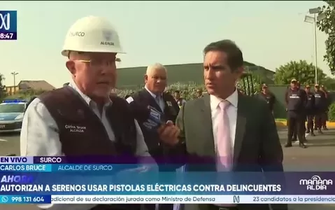 Surco implementa pistolas paralizadoras y bodycams para reforzar seguridad ciudadana