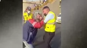 Surco: Inspector se agarró a golpes con chofer  - Noticias de surco