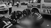 Surco: motociclista quedó herido tras chocar con cúster  - Noticias de choque-trenes