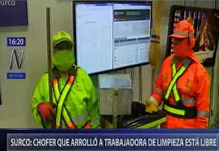 Surco pedirá prisión para chofer que atropelló a trabajadora de limpieza