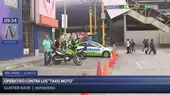 Surco: PNP y Serenazgo hicieron operativo contra los taxis moto - Noticias de motos