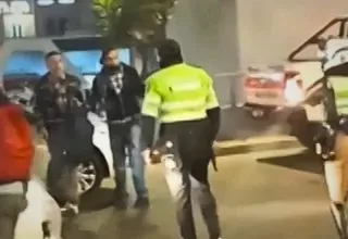 Surquillo: Colombianos acuchillan a policías durante intervención