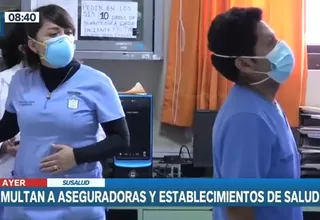 Susalud impuso multas por más de 12 millones de soles por vulneración de derechos en salud