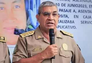 Suspenden preventivamente a Víctor Zanabria como jefe de la PNP