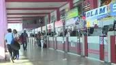 Suspenden la venta de pasajes hacia el centro del Perú - Noticias de suspenden