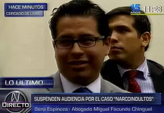 Suspendieron audiencia de Facundo Chinguel por el caso “narcoindultos”