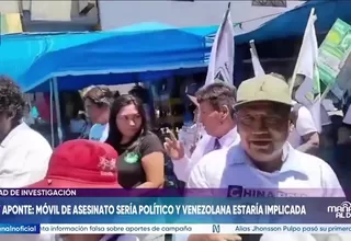 Susy Aponte: Móvil del asesinato sería político y venezolana estaría implicada