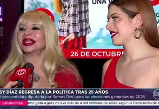 Susy Díaz es precandidata al Congreso por Somos Perú