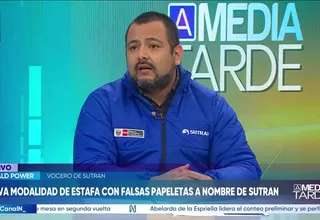 Sutran alerta estafas mediante falsas multas por correos y QR