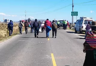 Sutran: Aumentan a 100 puntos de la Red Vial Nacional interrumpidos por manifestaciones