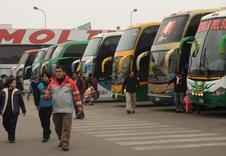 Sutran: empresas de transporte interprovincial concertarían precios